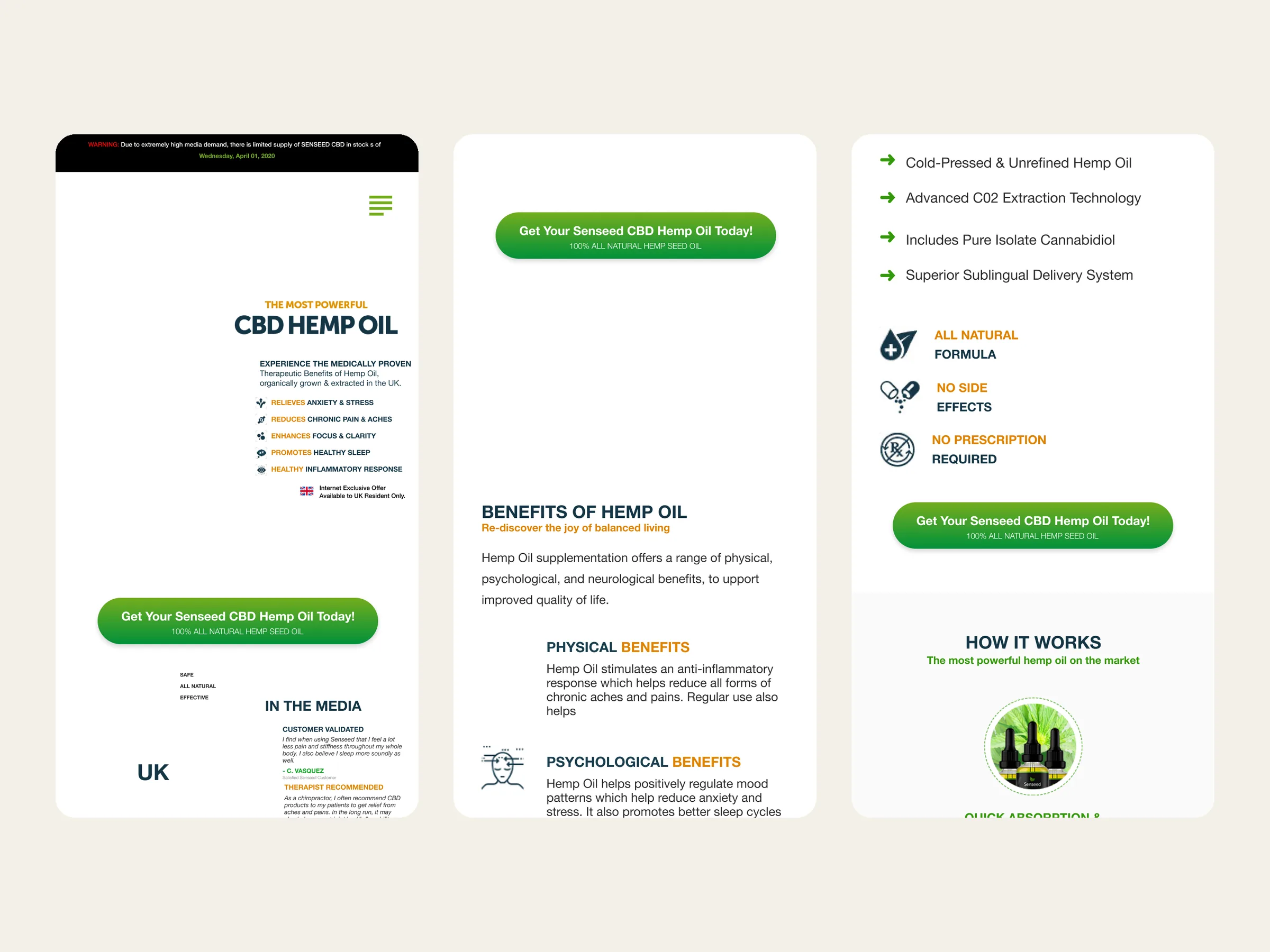 Senseed on mobile